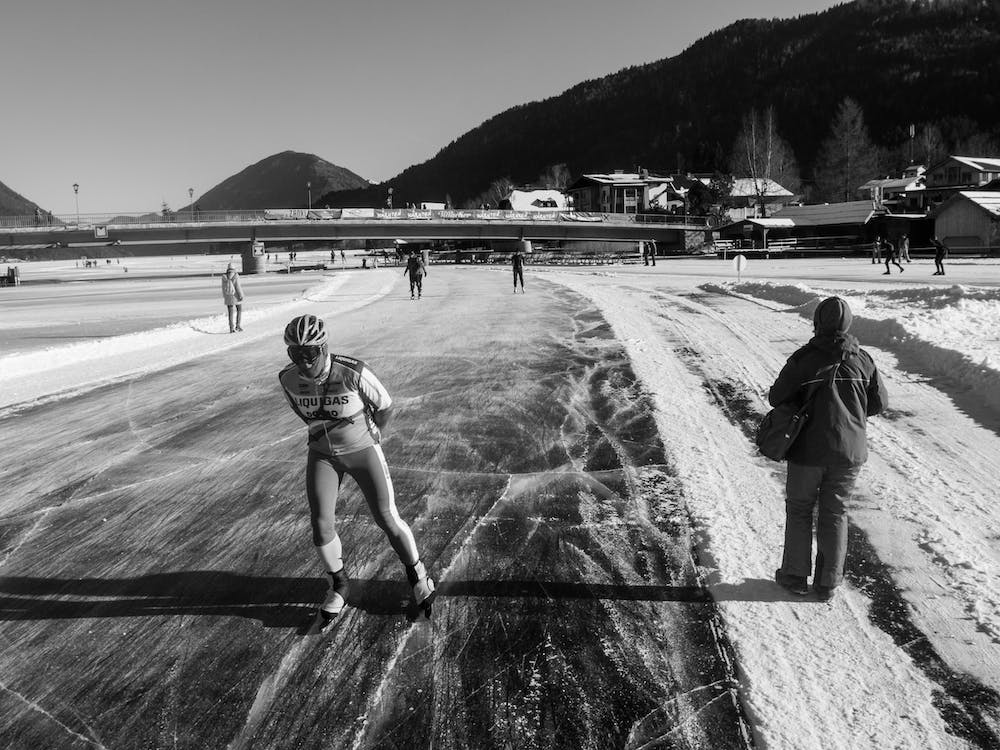 Iceskating Weissensee Austria