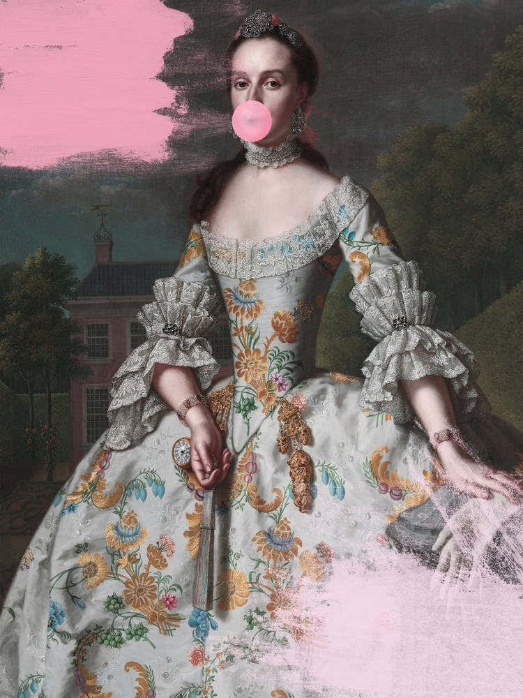 Altered Portrait Of A Woman
