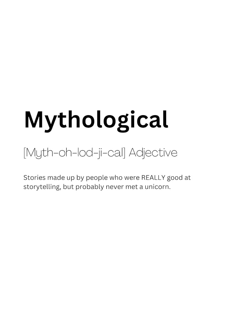 Mythological Definition Meaning
