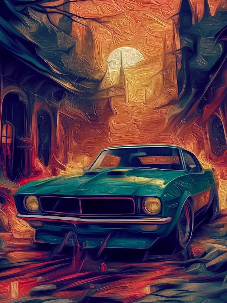 Classic Car Painting
