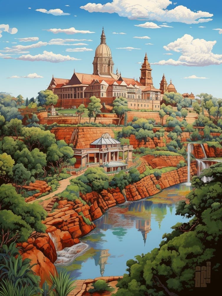 Union Buildings Cartoon 4