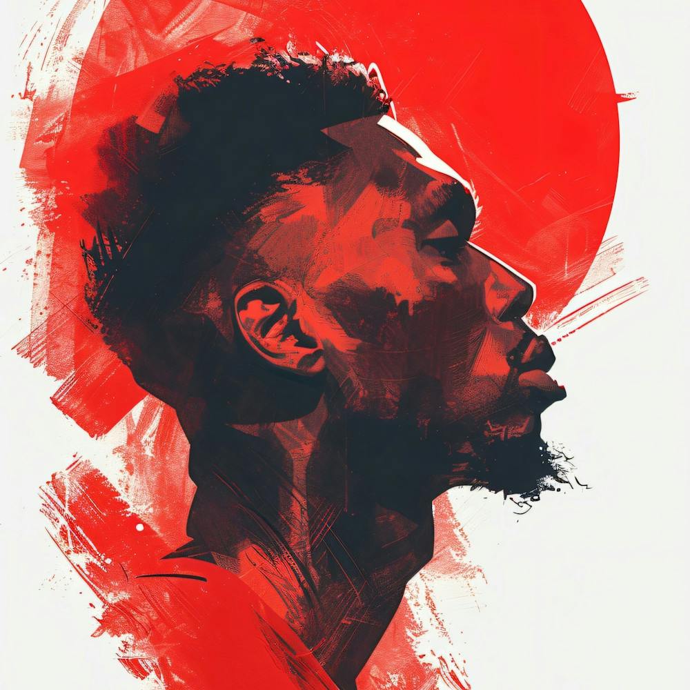 Portrait Of A Basketball Player 1