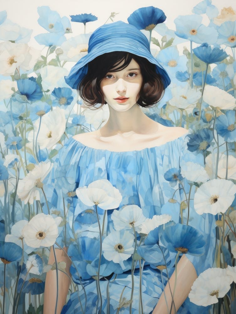 Blue Poppies 11