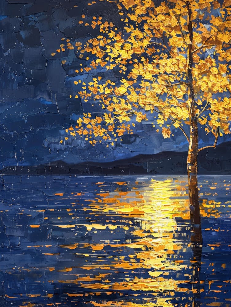 Tree By The Lake 3