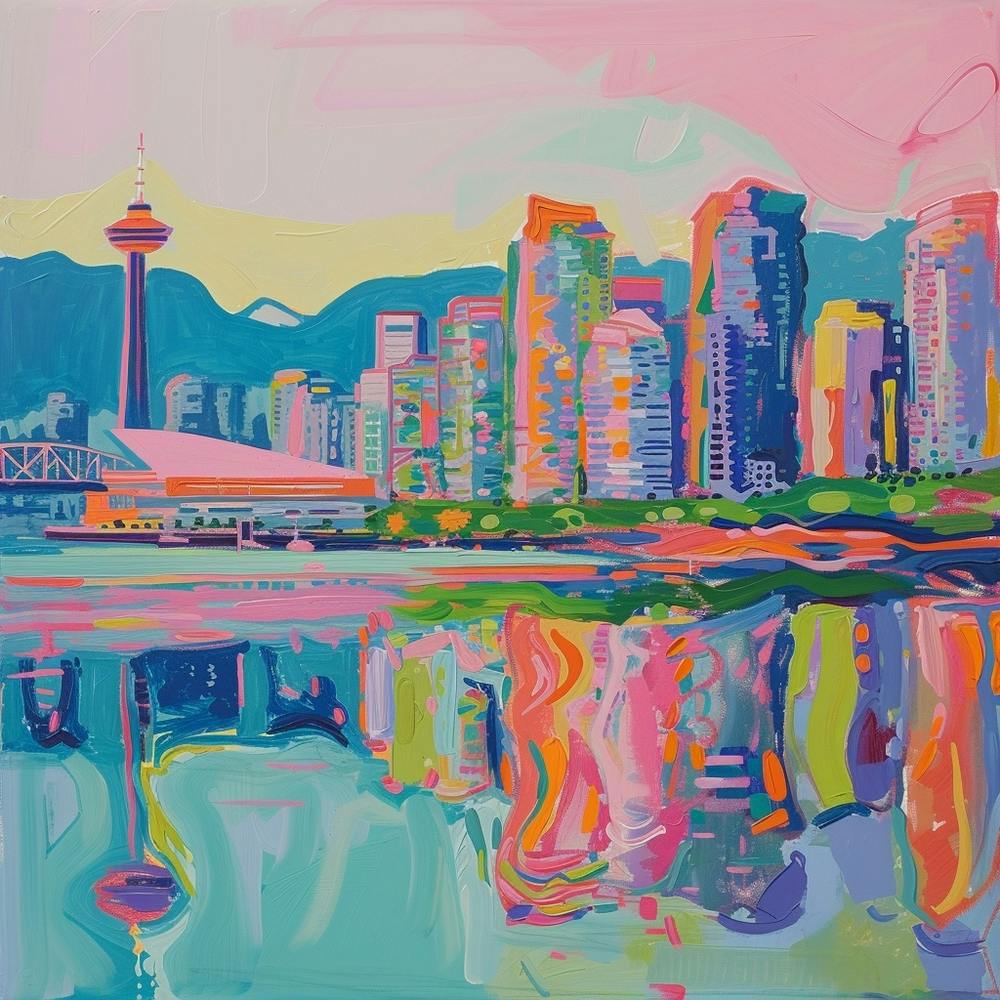 Abstract Travel Collection Vancouver Canada 4