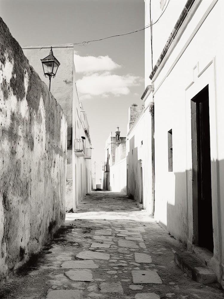 Otranto, Italy, Black And White Photography 3