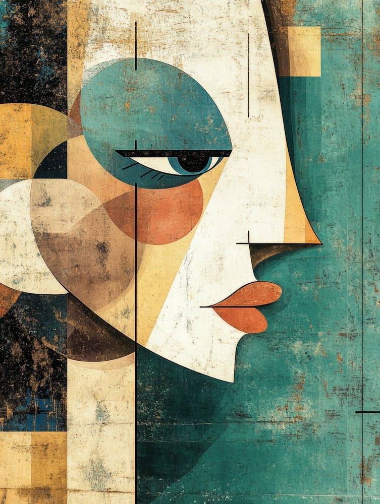 Abstract Portrait Of A Woman 125