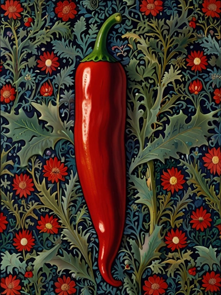 William Morris Red Pepper