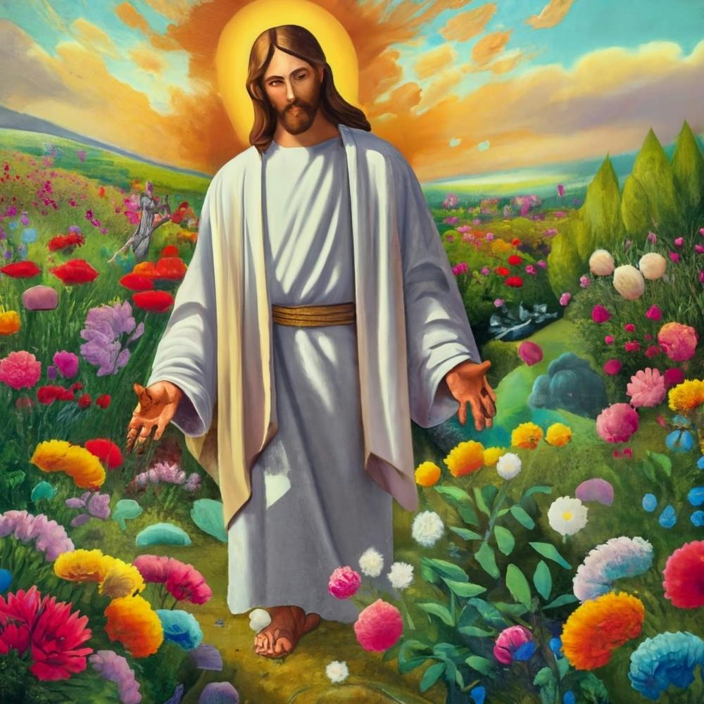 Jesus In The Garden