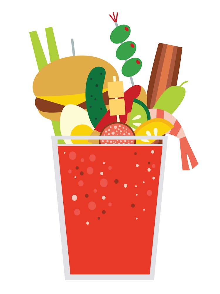 Bloody Mary Digital Illustration