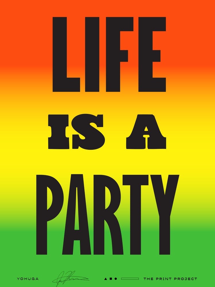 Life Is A Party - Rainbow