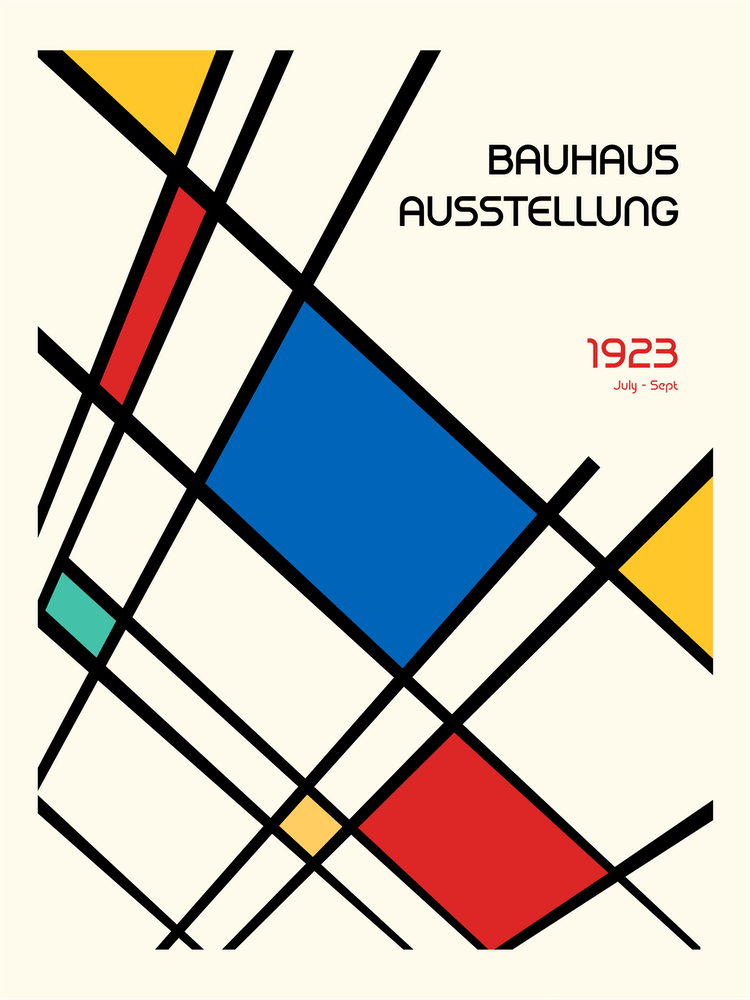 Bauhaus Geometric Minimalist 2