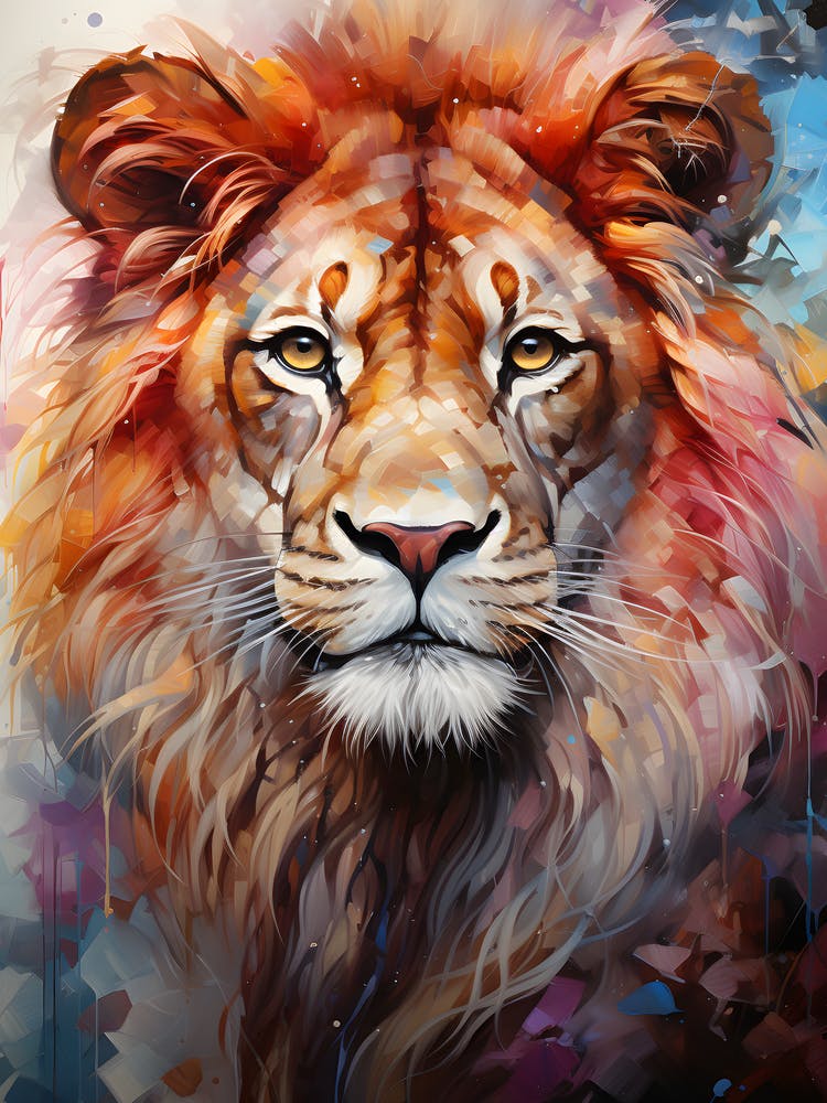 Lion Painting