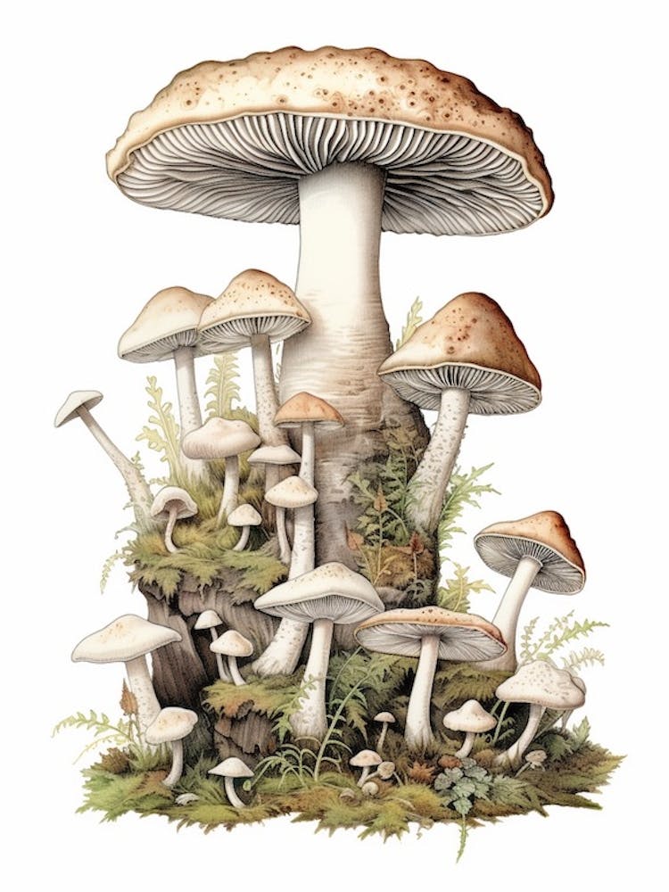 Storybook Mushrooms 2
