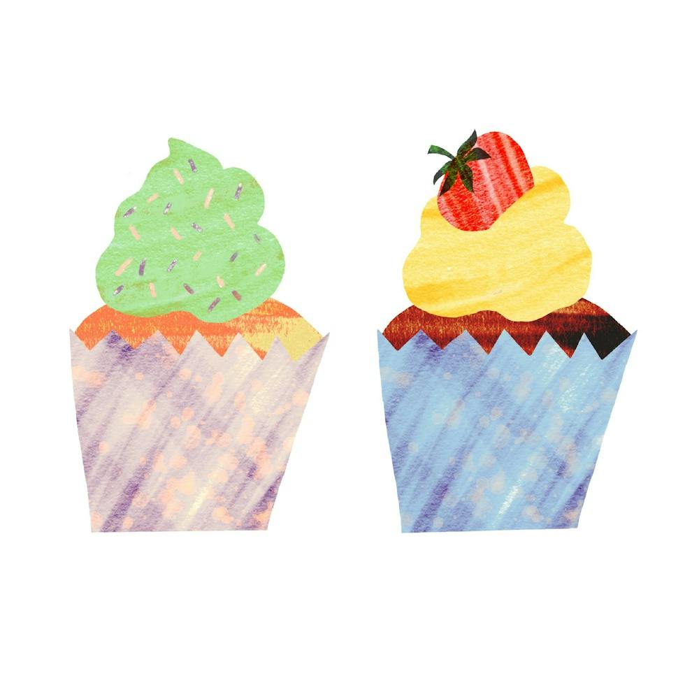 Colourful Cupcakes
