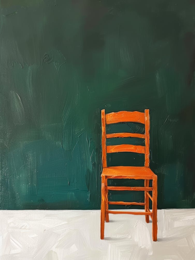 Chair In Front Of A Wall 1