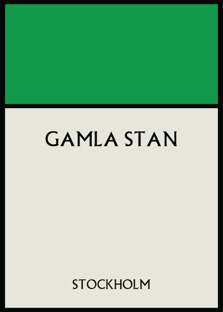 Gamla Stan Stockholm Sweden