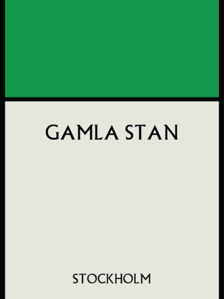 Gamla Stan Stockholm Sweden