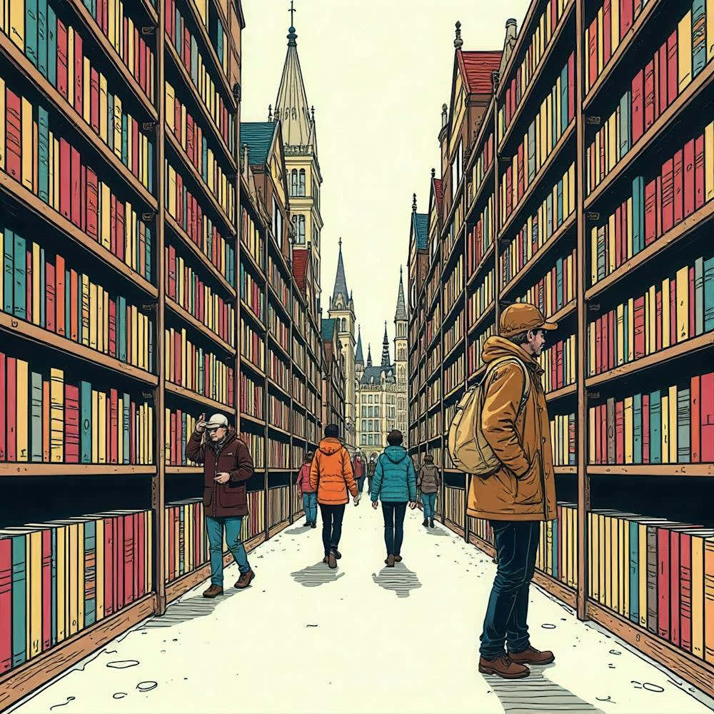 Library Of Books 1
