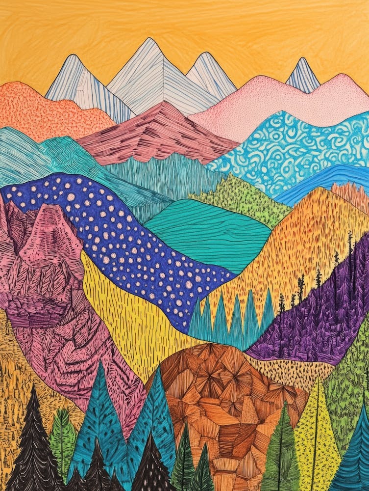Berglandschaft 6