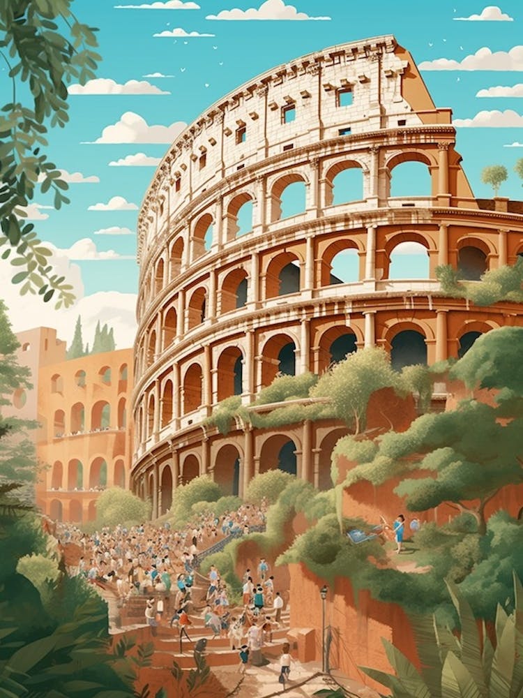 The Colosseum Rome Italy