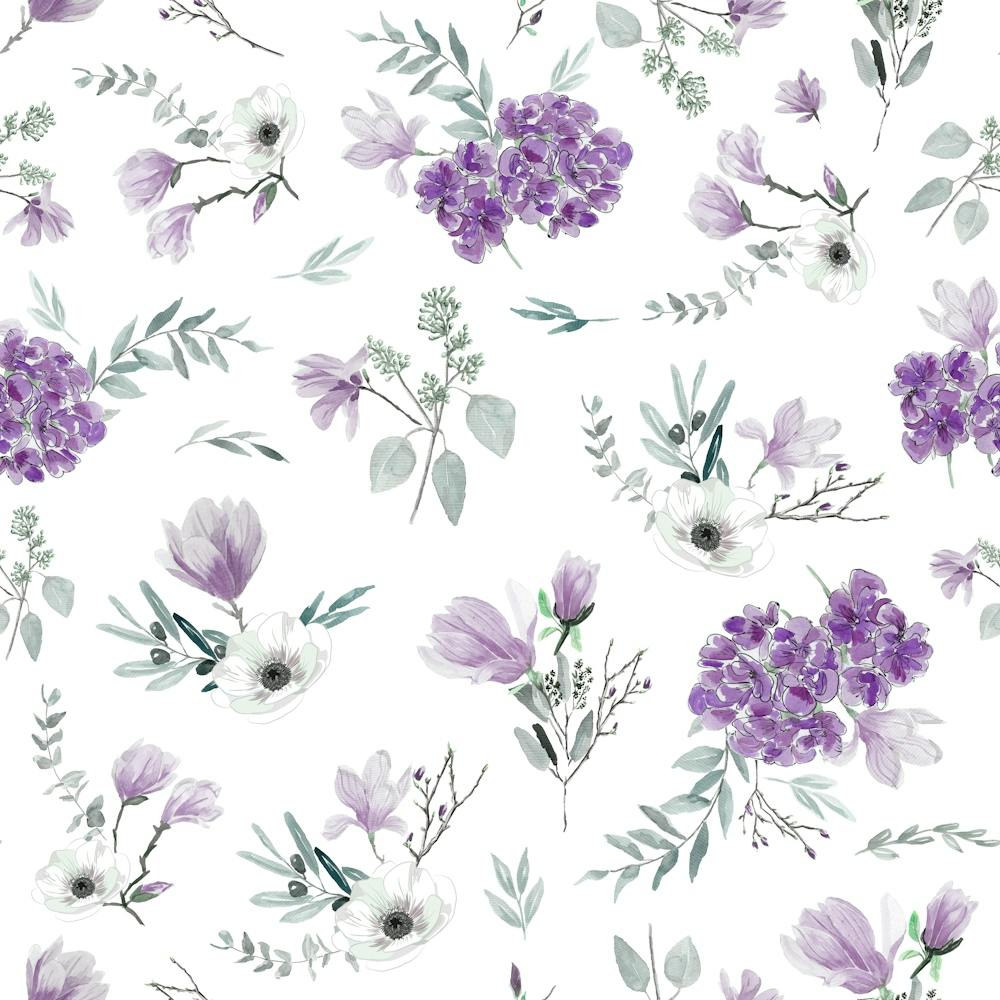 Geranium Flowers White Lavender