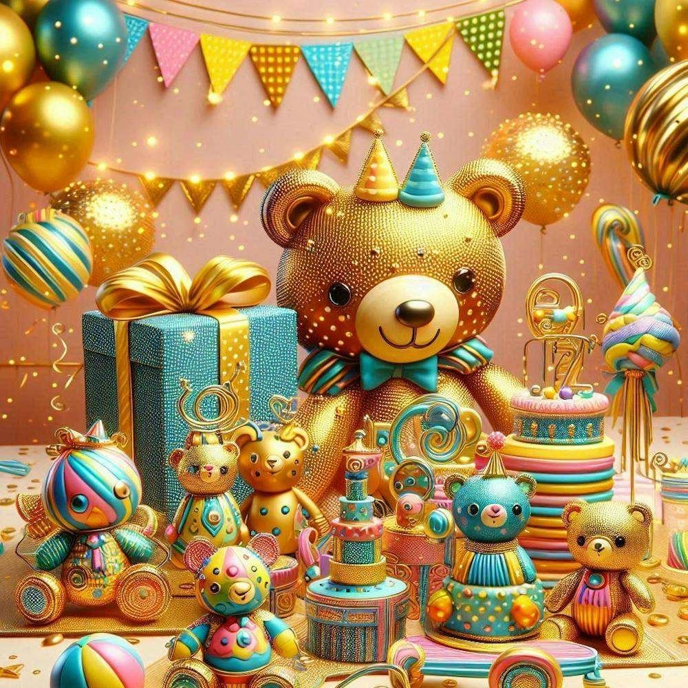 Golden Birthday Party Vibes 1
