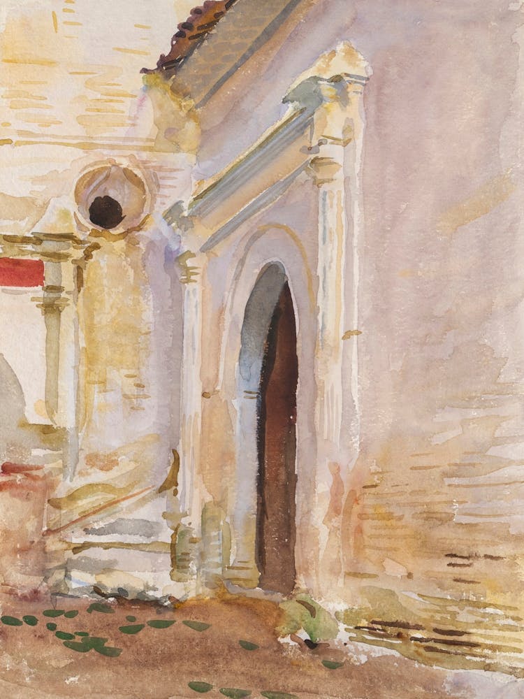 Arched Doorway, John Singer Sargent