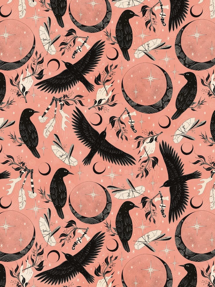 Raven Tarot Pink