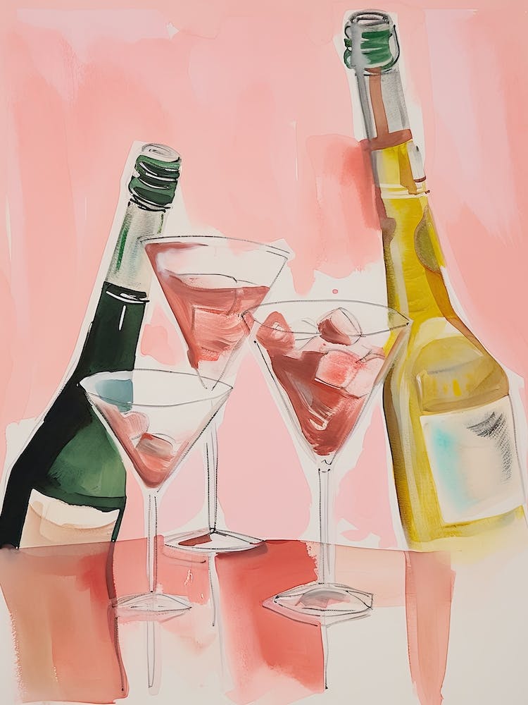 Watercolor Cocktails 3
