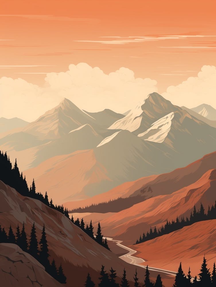 Long Range Traverse Canada 1 Hiking Trail Landscape
