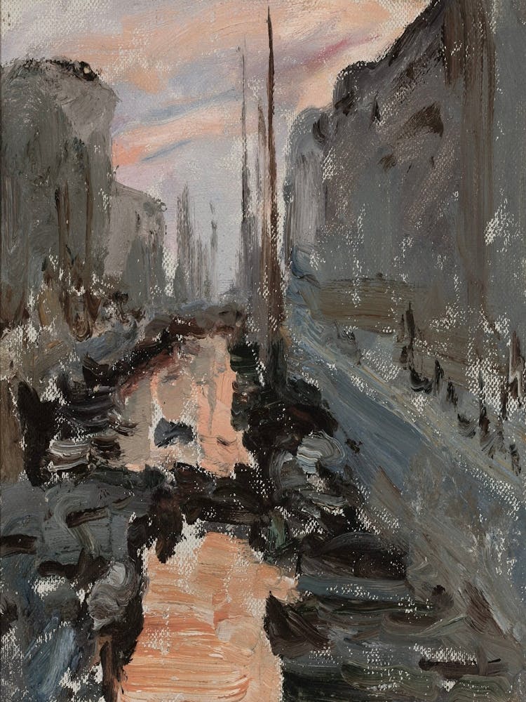 Sunset On The Canal