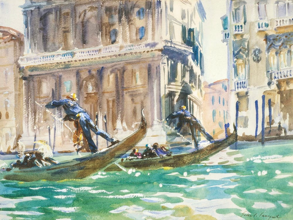 View Of Venice (1906), John Singer Sargent