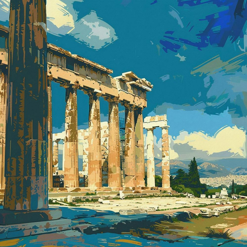 A Temple Of Olympian Zeus In Athens Expressive S 1720009638 3