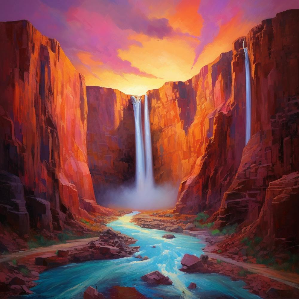 Canyon Waterfall