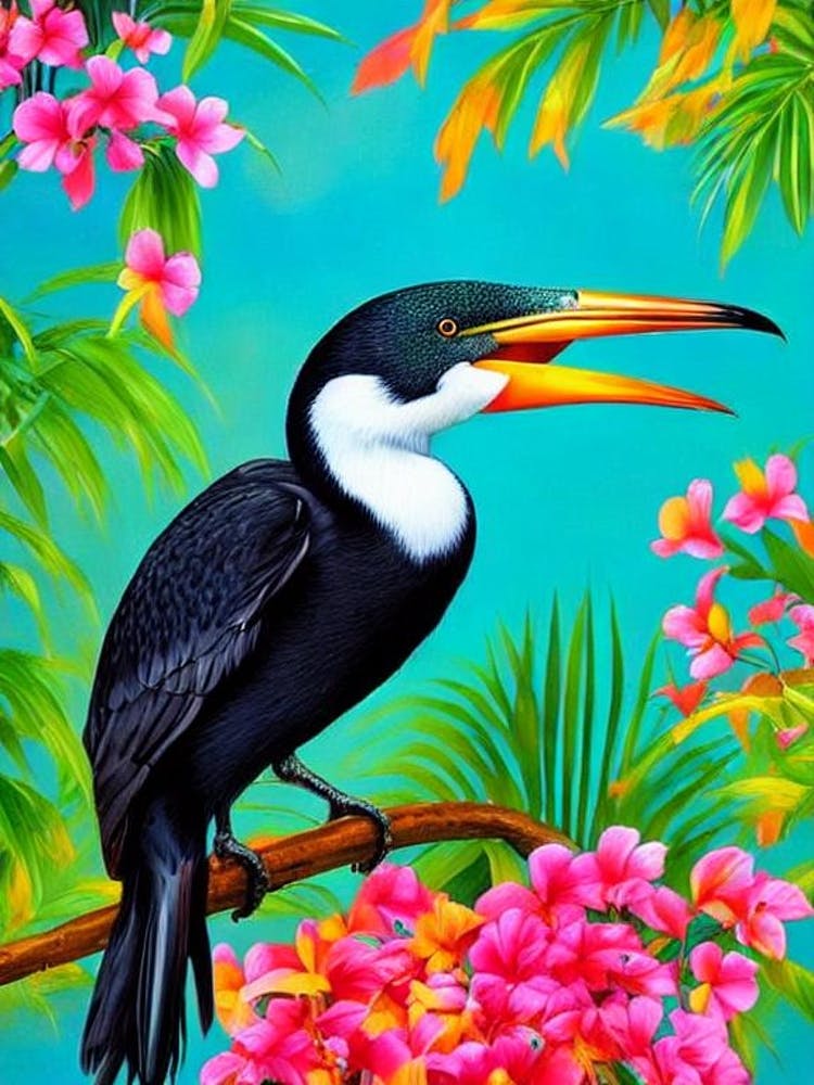 Cormorant Tropical bird