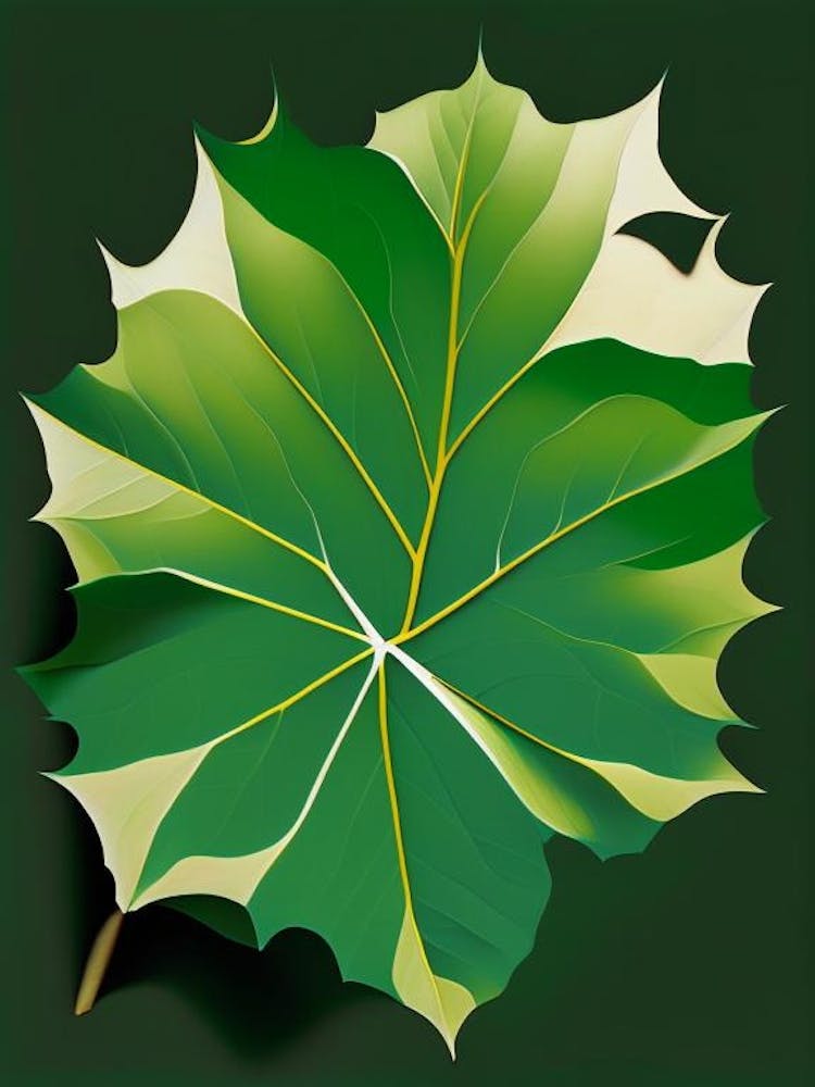 Sycamore Leaf Vibrant Inspired 4