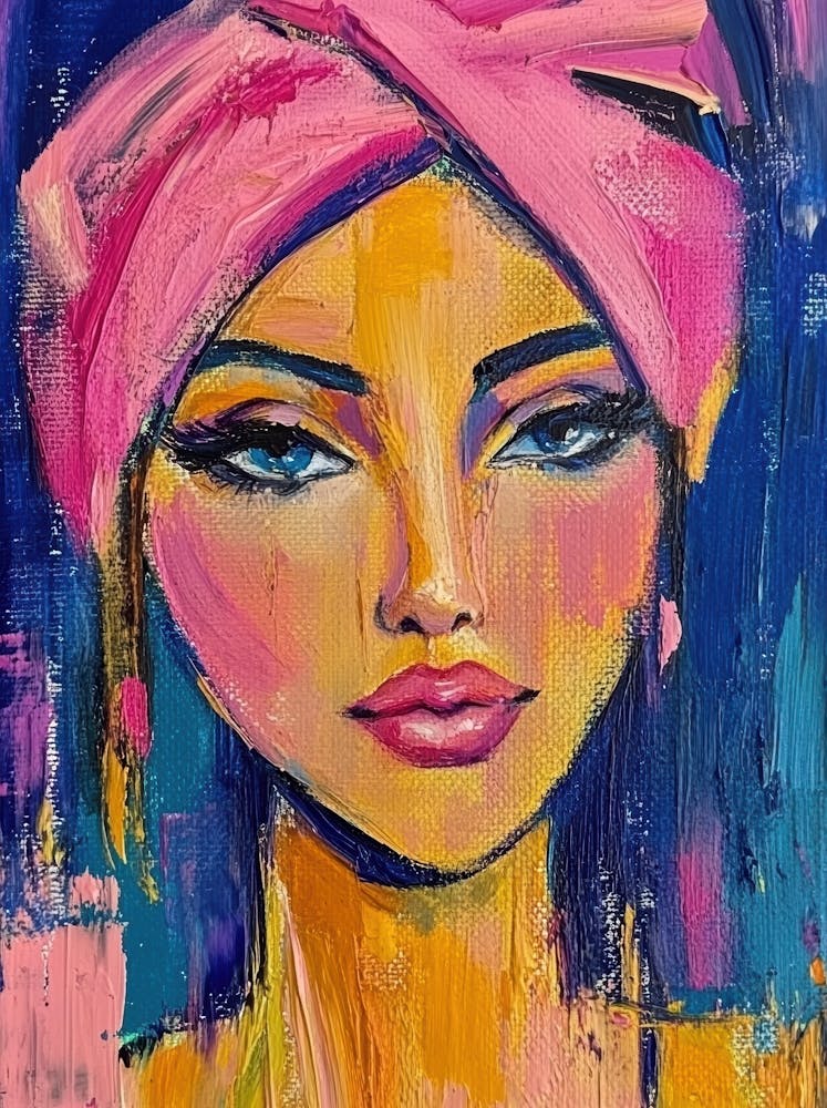 Pink Turban 1
