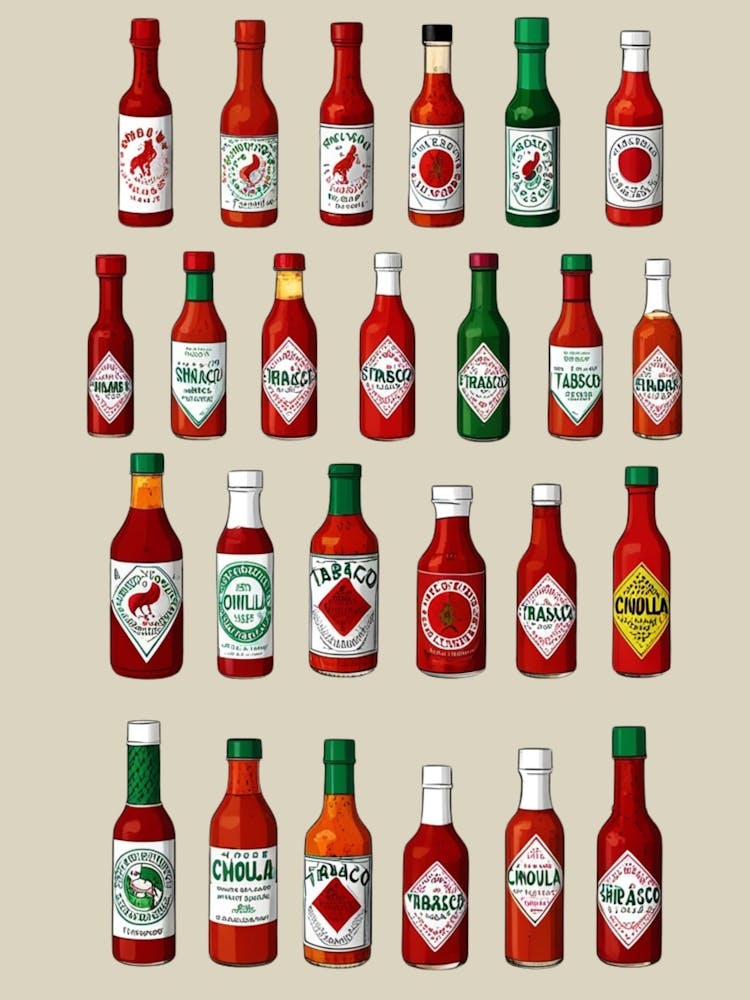 Hot Sauce Bottles 3