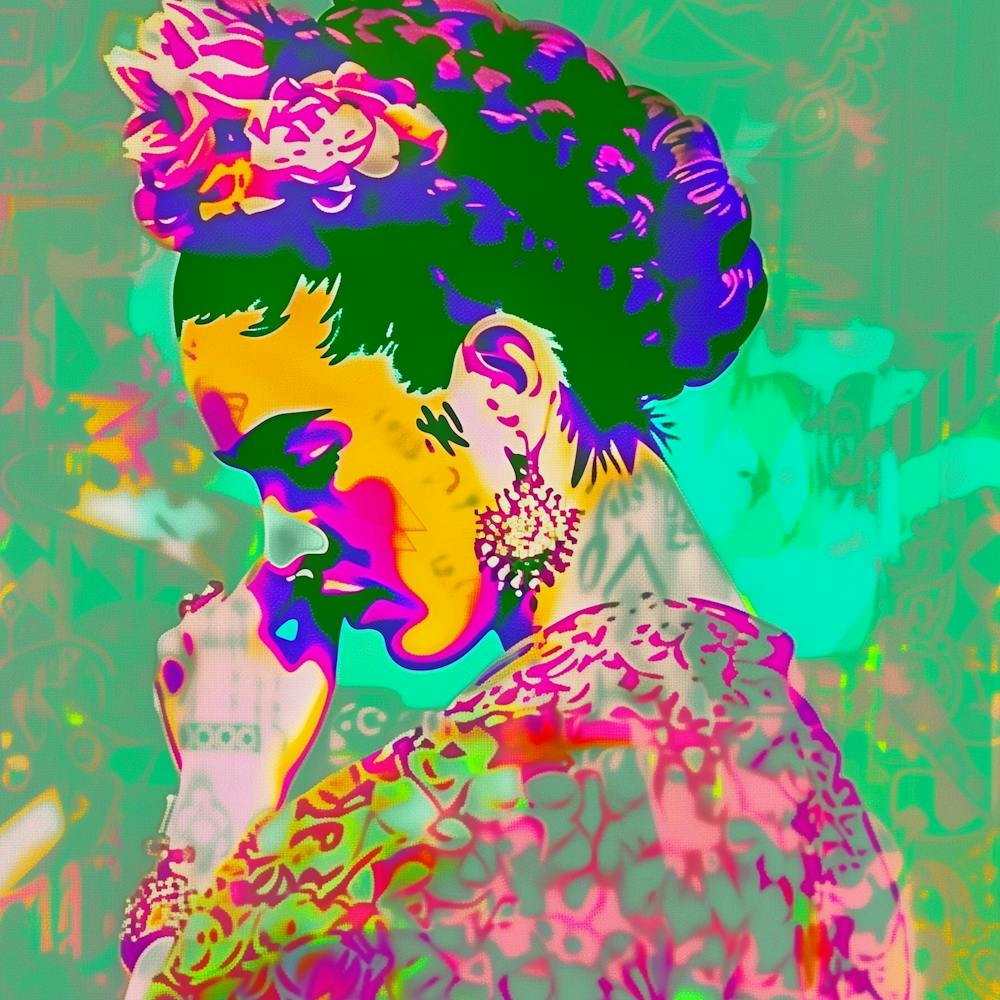 Frida Neon pop