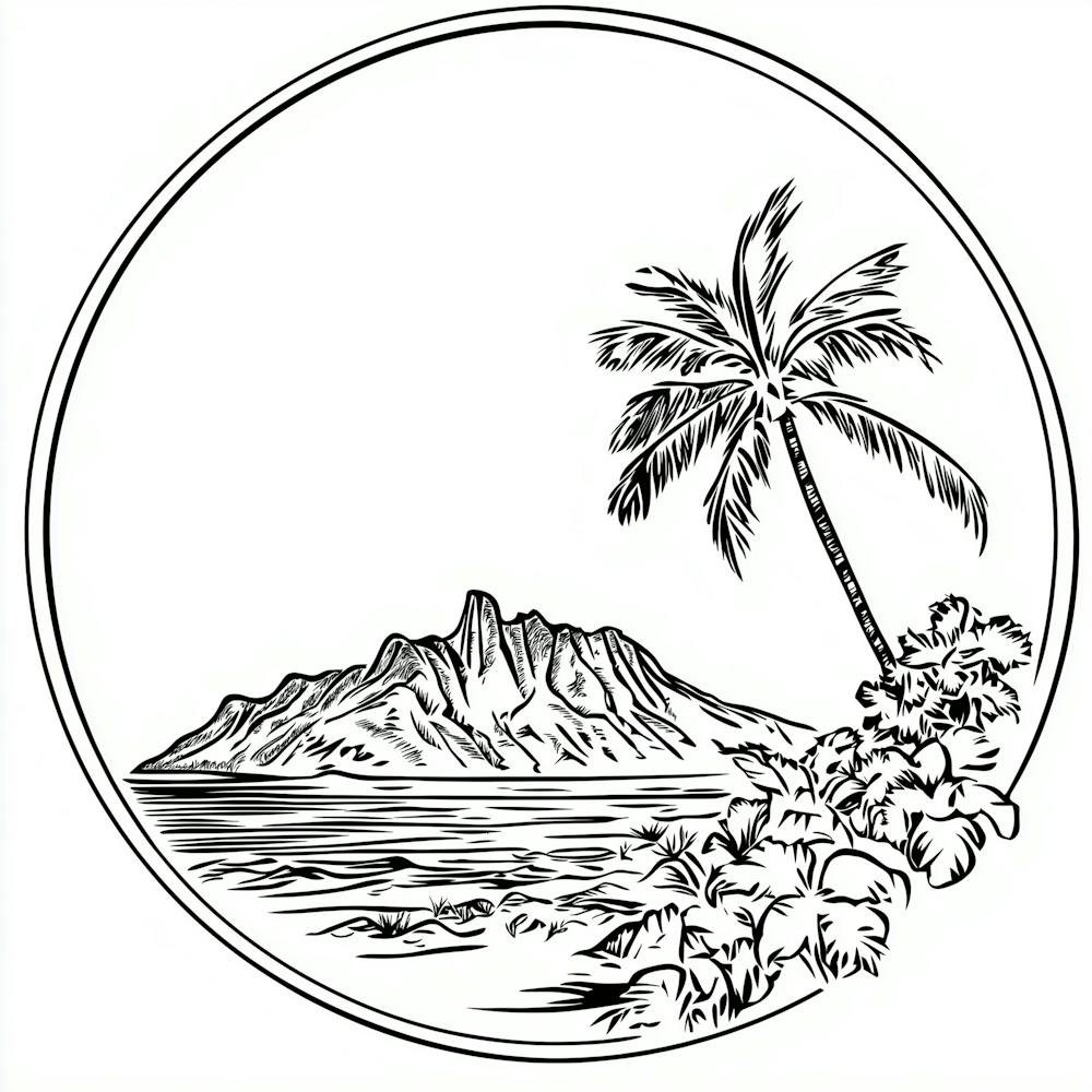 Hawaiianische Insel