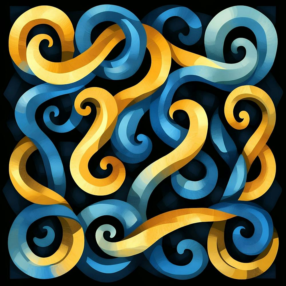 Abstract Swirls