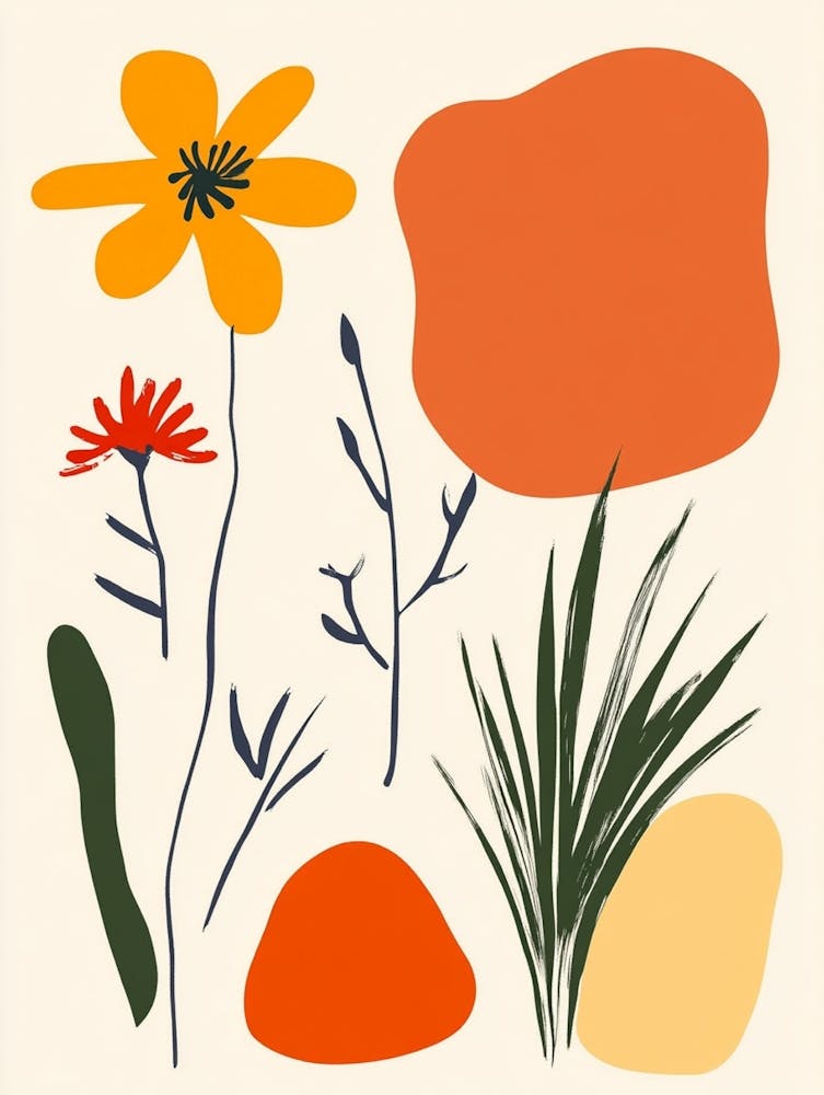 Abstract Floral Painting 20