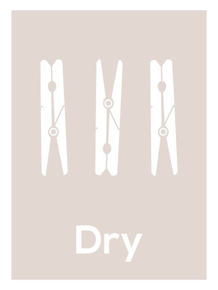 Laundry Print Neutral Dry