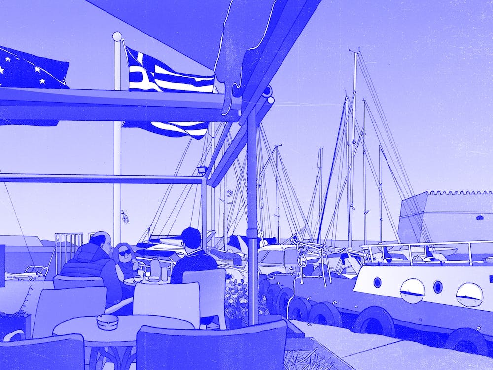Cafe Marina, Heraklion