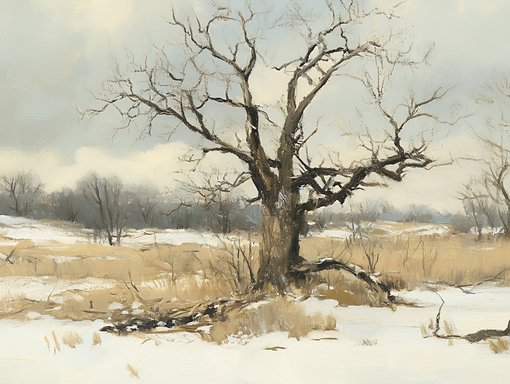 Tree In The Snow 4