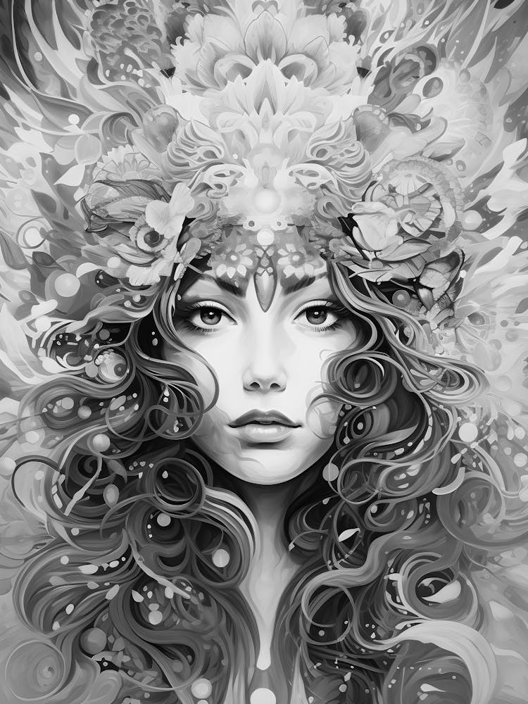 Peinture Noir Et Blanc 4