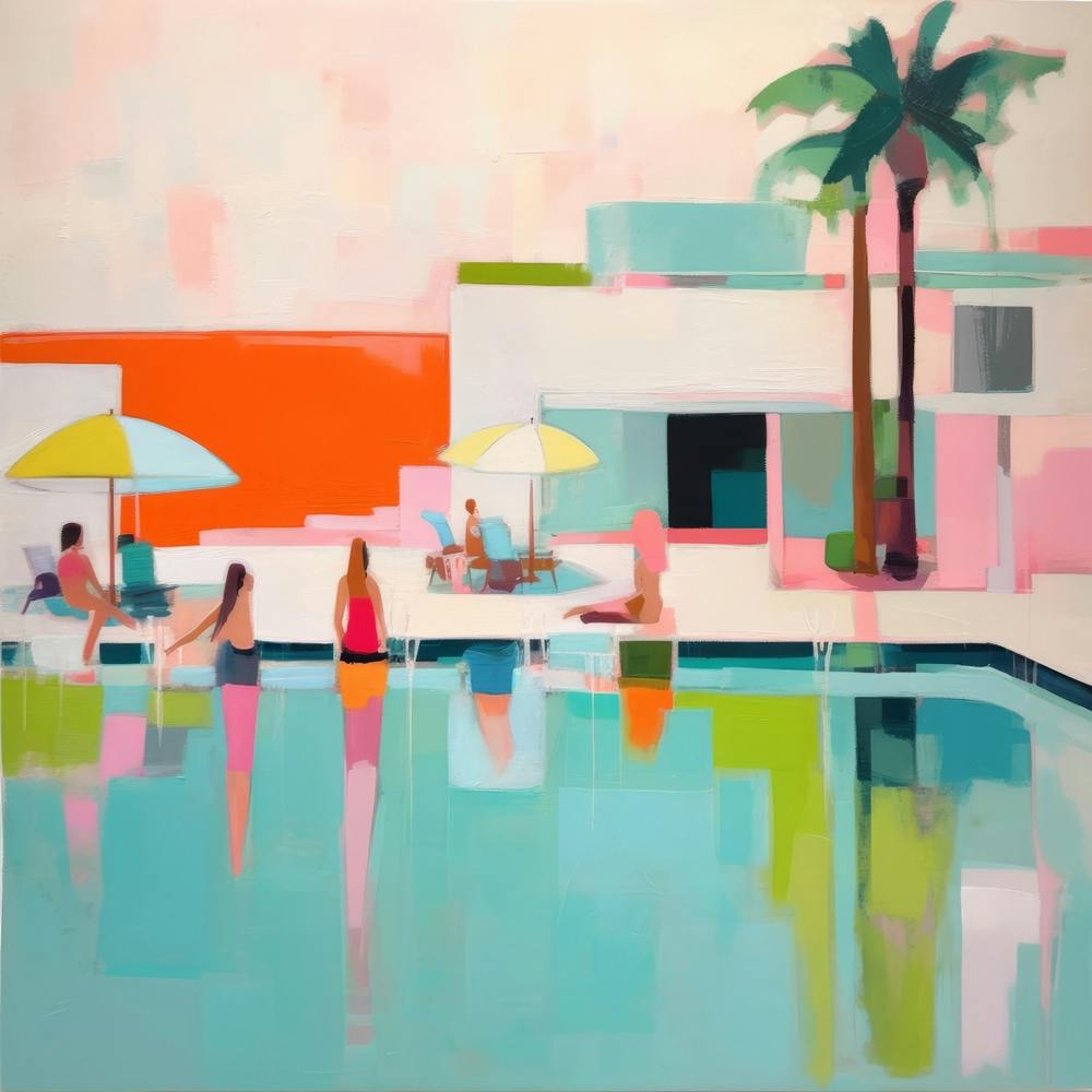 Pool Days Colorblock 14