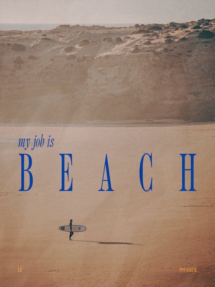 My job is beach