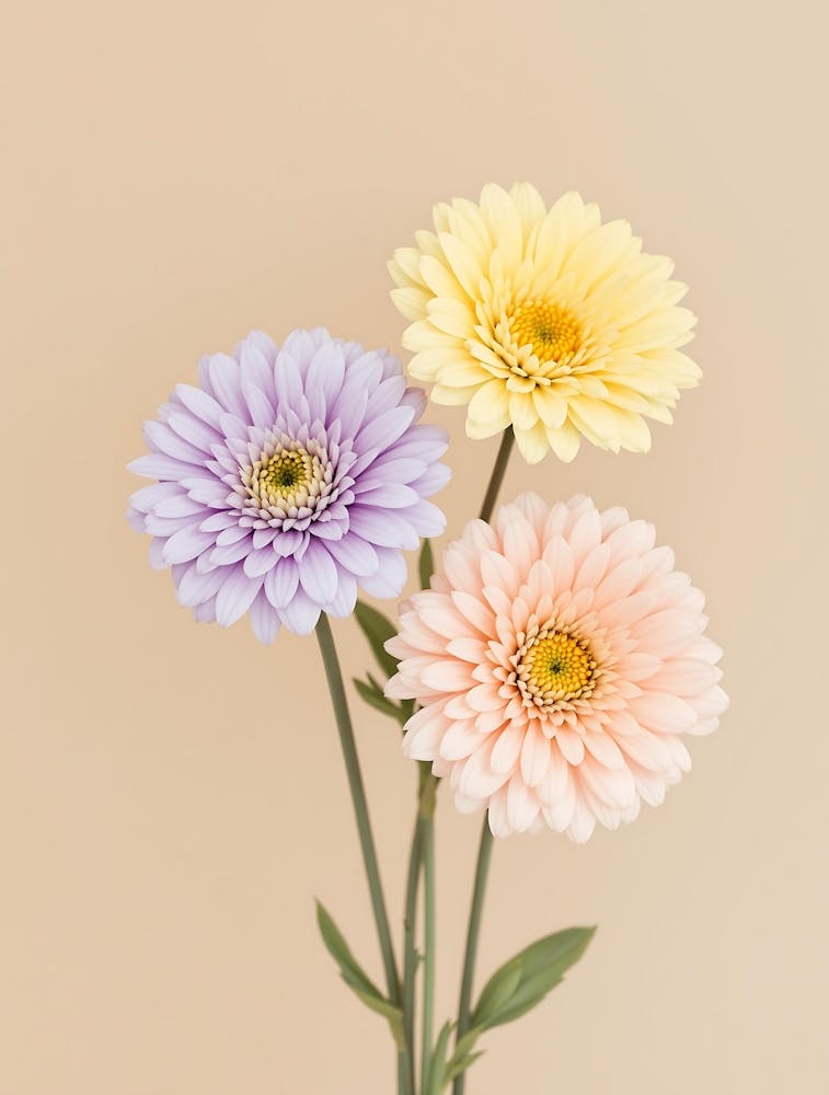 Gentle Blooming Flowers with a Natural Elegance